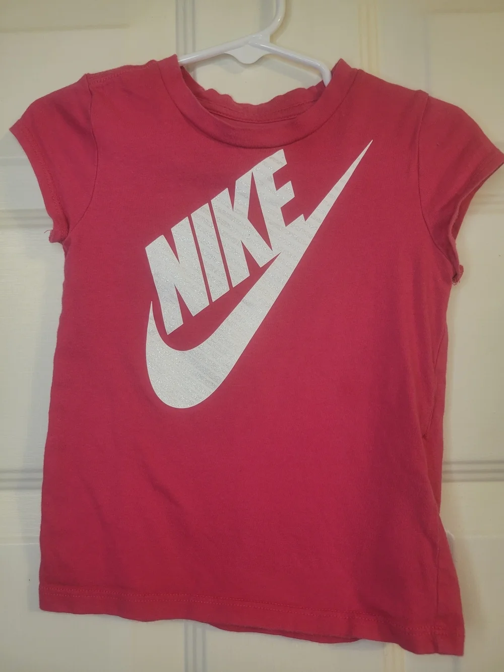 Nike Kids' Pink Logo Tee
